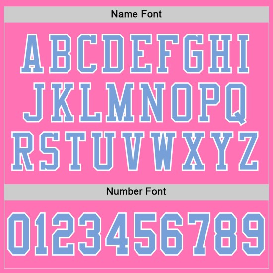 Custom Pink Light Blue-White Mesh Authentic Football Jersey Custom Pink Light Blue-White Mesh Authentic Football Jersey