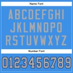 Custom Powder Blue Gray-Navy Mesh Authentic Football Jersey Custom Powder Blue Gray-Navy Mesh Authentic Football Jersey