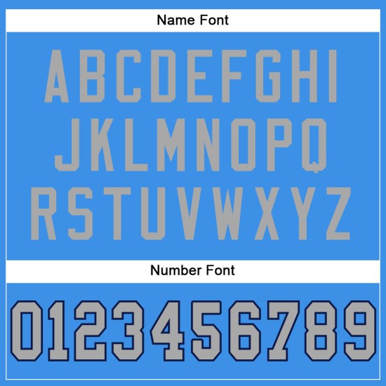 Custom Powder Blue Gray-Navy Mesh Authentic Football Jersey Custom Powder Blue Gray-Navy Mesh Authentic Football Jersey