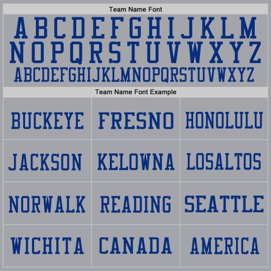 Custom Gray Royal Mesh Authentic Football Jersey Custom Gray Royal Mesh Authentic Football Jersey