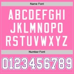 Custom Pink White-Purple Mesh Authentic Football Jersey Custom Pink White-Purple Mesh Authentic Football Jersey