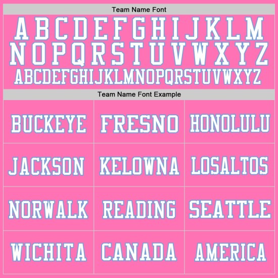 Custom Pink Light Blue-White Mesh Authentic Football Jersey Custom Pink Light Blue-White Mesh Authentic Football Jersey